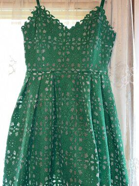 Soloiste brand Medium Green Mini Dress
